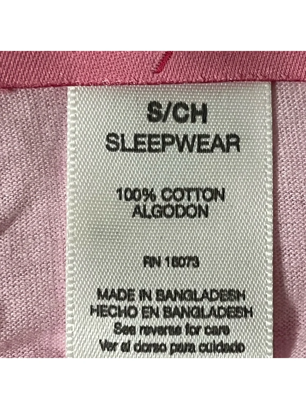 Whispers Pink Heart Pajama Set short and long pants with short sleeve top